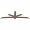 Ekena Millwork Alberta Smooth Timber Gable Bracket, Douglas Fir, 96"W x 32"H x 1 1/2"D x 5 1/2"F, 8/12 Pitch GBW096X32X0206ALB00SDF - alternate 5